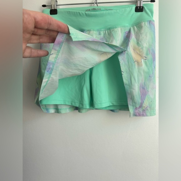Joe Fresh Kids Active Mint Skirt / Skort (Girls size 14) - Picture 4 of 7